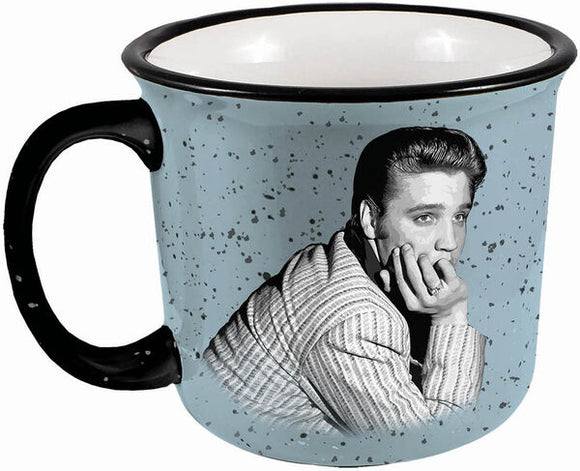 Elvis Ceramic Camper Mug