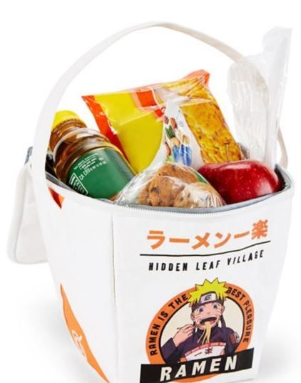 Naruto Ramen Noodle Shop Lunch Bag