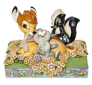 Bambi, Thumper & Flower "Childhood Friends" Jim Shore