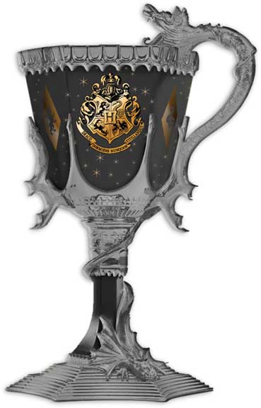Harry Potter - Hogwarts Gold Crest Goblet