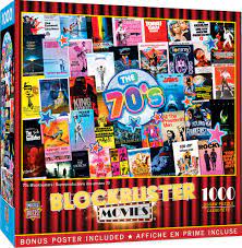 70s Blockbuster Movies 1000 pc Puzzle