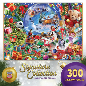 Holiday Signature "Snow Globe Dreams" 300 pc Puzzle