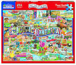 Iconic America 1000pc Puzzle