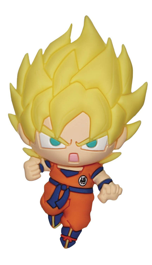 Dragon Ball Z Super Saiyan Goku 3D Magnet