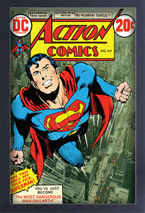 Superman - Action Comics #419 Framed Print