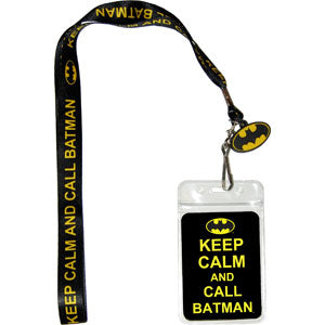 Batman - Keep Calm & Call Batman Lanyard