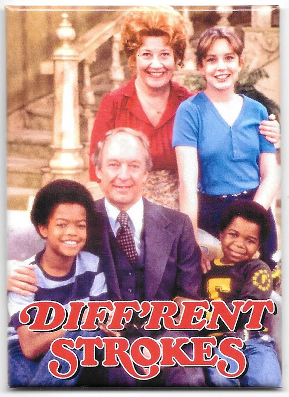 Different Strokes Cast Magnet