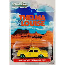 Thelma & Louise 1984 Dodge Diplomat Taxi 1:64 Scale Die Cast