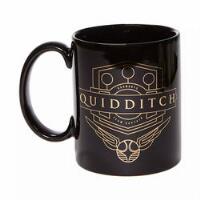 Harry Potter - Black & Gold Quidditch Mug