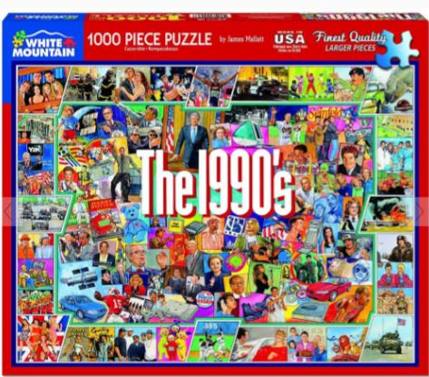 The 1990's 1000pc Puzzle