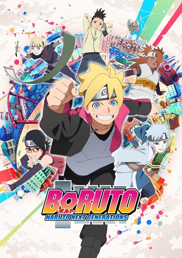 Baruto Characters 24x36 Poster
