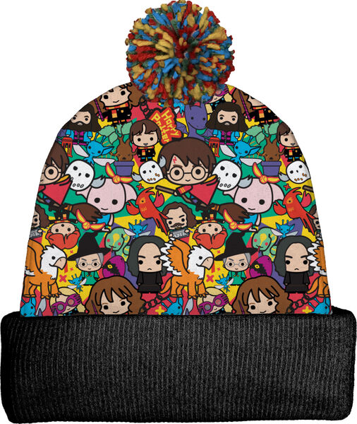 Harry Potter Chibi Collage Winter Hat