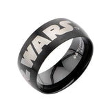 Star Wars Logo Stainless Steel Ring (Size 9)