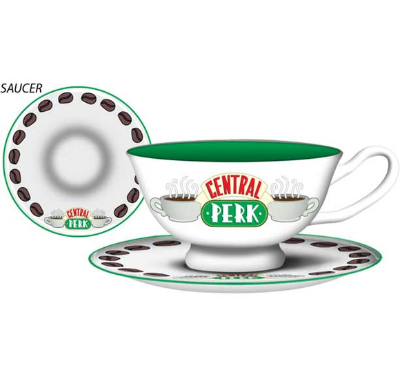Friends Central Perk 12oz Ceramic Teacup & Saucer