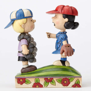 Peanuts - Shroeder & Lucy "Mound Of Trouble"  Jim Shore