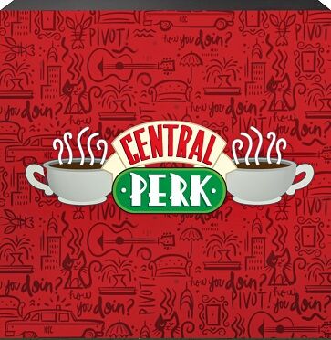 Friends - Central Perk Red Box Sign