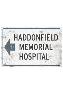 Halloween - Haddonfield Memorial Hospital Tin Sign
