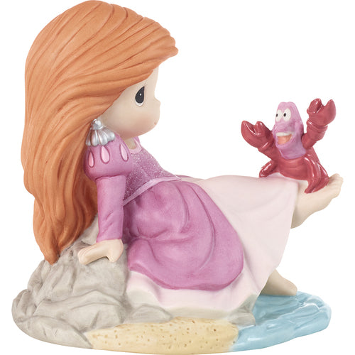Little Mermaid - Ariel with Sebastian Precious Moments