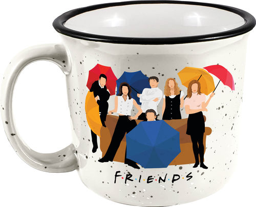 Friends - Cartoon Cast Camper Mug