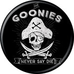 Goonies - Never Say Die Black Button