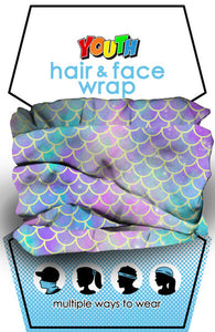 Mermaid Youth Hair & Face Wrap