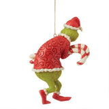 The Grinch Stealing Candy Canes Jim Shore Ornament