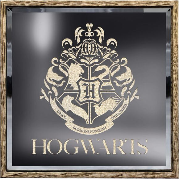 Harry Potter - Hogwarts Crest Light Up Box Sign