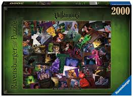 Disney Villains - The Worst Comes Prepared 2000pc Puzzle
