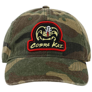 Cobra Kai Logo Camo Hat