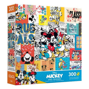Mickey & Friends Comic Collage 300pc Puzzle