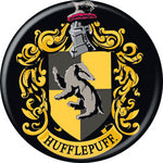 Harry Potter Hufflepuff Crest Button