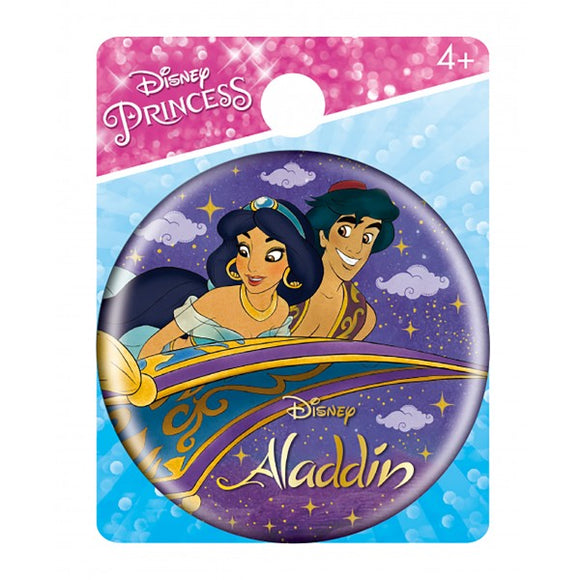 Aladdin & Jasmine Button