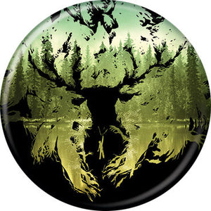 Harry Potter - Deer & Forest Button
