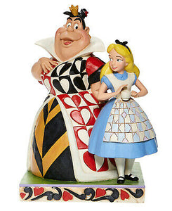 Alice in Wonderland - Alice & Queen of Hearts "Chaos & Curiosity" Jim Shore