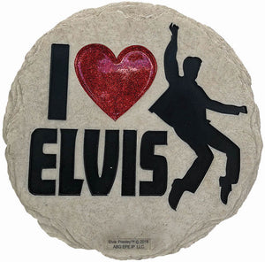 Elvis I Heart Elvis Stepping Stone