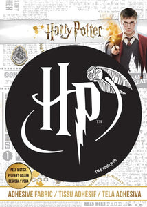 Ad-Fab - Harry Potter Logo 3" Adhesive Fabric Badge