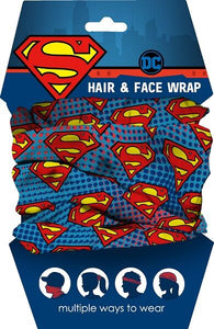 Superman Youth Hair & Face Wrap