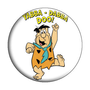 Flintstones - Fred Yabba Dabba Doo Button - Disc