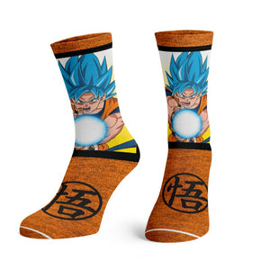 Dragon Ball Goku Statement Sublimated Socks