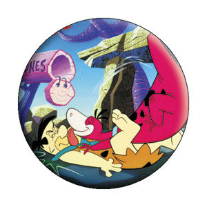 Flinstones - Fred with Dino Button