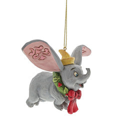 Dumbo with Wreath Jim Shore Ornament