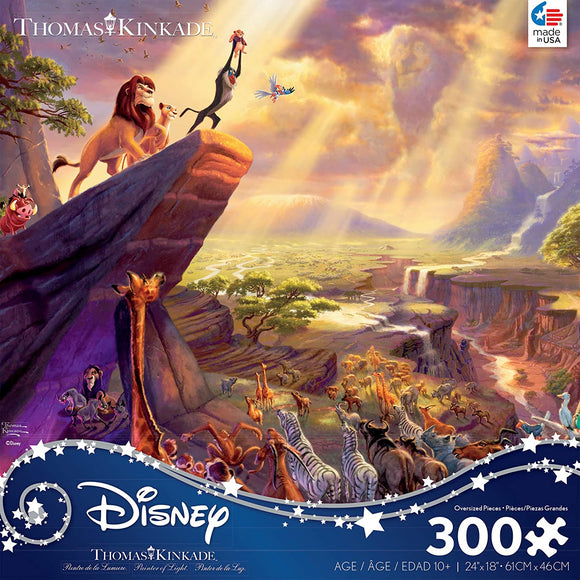 Thomas Kinkade - Lion King 300pc Puzzle