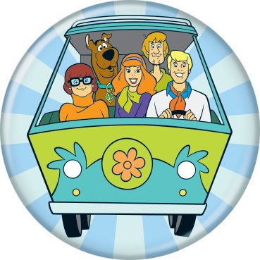 Scooby-Doo The Gang Mystery Machine Button