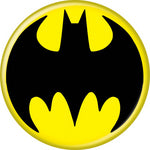 Batman Logo Button