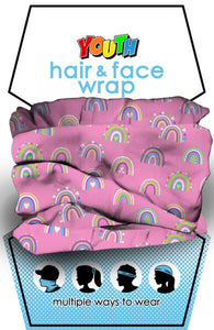 Rainbow Youth Hair & Face Wrap