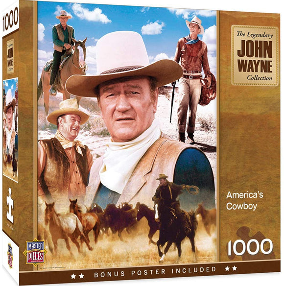 John Wayne America's Cowboy 1000pc Puzzle