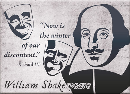 Shakespeare Discontent Magnet