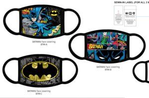 Batman 3pk Masks