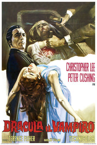 Hammer Films - Dracula di Vampiro 24x36 Poster
