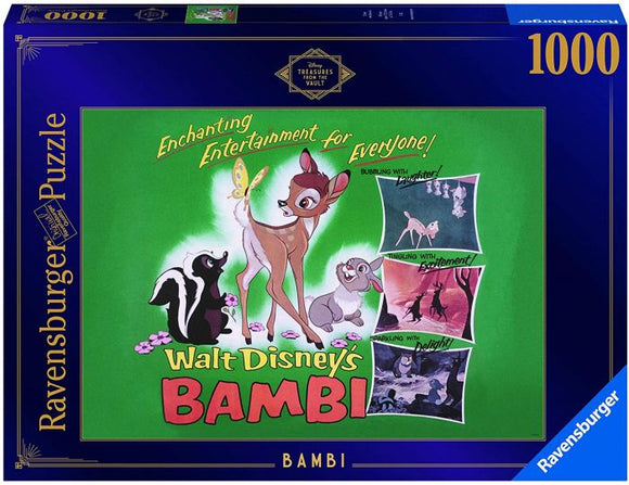 Bambi Enchanting Entertainment 1000pc Puzzle